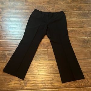 Black Curvy Fit Trousers